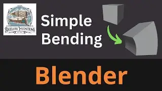 Bend Objects Easily with Blender's Simple Deform Modifier