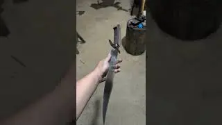 Bowie Knife #cutelaria #knifemaking #bowie