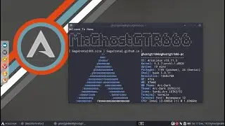 Distro GNU/Linux - Arco V19.11.3 OS - Desktop Environment XFCE