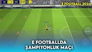 e football 2024'te  şampiyonluk maçını oynadım