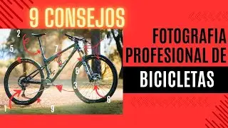 9 CONSEJOS para fotografiar BICICLETAS como un PROFESIONAL