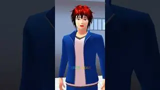 orang jahat harus di hukum polisi‼️ #sakuraschoolsimulator #shorts #sakura