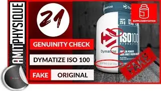 Is your Dymatize ISO 100 FAKE ? ISO 100 DYMATIZE FAKE OR REAL ?