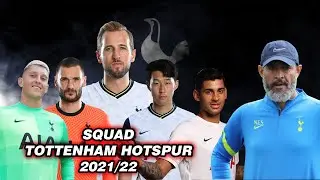 SQUAD Tottenham Hotspur NEW 2021/2022 || DAFTAR LENGKAP PEMAIN Tottenham Hotspur 2021