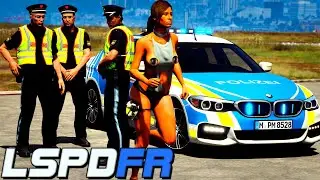 GTA 5 LSPD:FR #231 | Geile Frau am Flughafen | Deutsch - Grand Theft Auto 5 LSPDFR