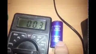 SAMWHA 100F 2,7V (оригинал) - ток утечки, дубль2 (Ионистор)