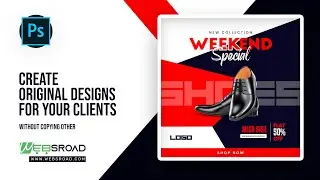 How To Create Original Design In Adobe Photoshop For Your Clients Without Copying Others