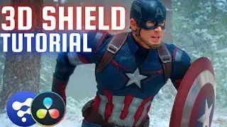 Captain America Shield Effect | Davinci Resolve/Fusion Tutorial