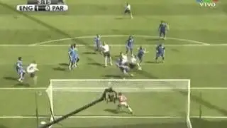 Mundial Alemania 2006 Fase de Grupos Inglaterra-Paragüay (goles)