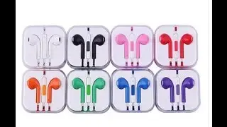 Посылки из Китая Apple EarPods и штатив