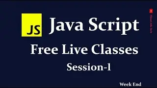 JavaScript Tutorial | Introduction |Class-1