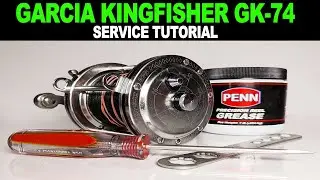 Garcia Kingfisher GK-74 - How to take apart, service & reassemble