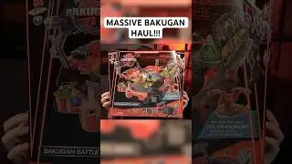 BAKUGAN HAUL!! #shorts #bakugan #toys #ad
