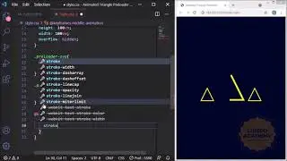 Animated Triangle Preloader using HTML and CSS | LUMEO ACADEMY