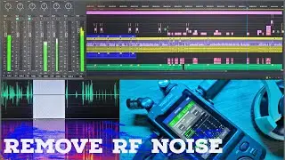 Remove RF Noise In Adobe Audition using Dehum