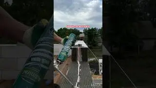 НОВЫЙ СПОСОБ Кладки газосиликата!#shorts #стройка #газосиликат #блоки #дом #стены
