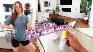 living room updates / organization + products i used to hate