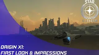 Star Citizen: Origin X1 In Game First Look & Impressions