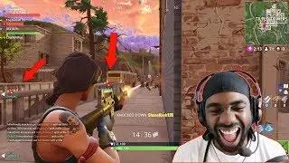 FORTNITE TRAINING WITH TEAM ALBOE!  (MY FIRST CARRY?!)