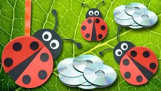 Easy Wall Hanging Craft Ideas | CD Craft | Best Out of Waste