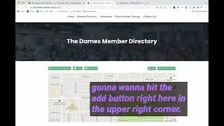 How to set up your profile in The Dames Website as a member who joined after May 15, 2023