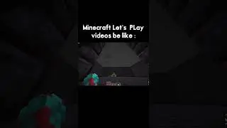 Minecraft Lets Play Videos Be like