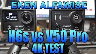 Eken Alfawise H6s vs Eken V50 Pro 4K test