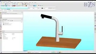 БАЗИС-Мебельщик. Как загрузить STP-файл, подготовленный в КОМПАС-3D (скачать модель)