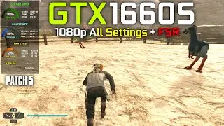 Star Wars Jedi: Survivor (Patch 5) : GTX 1660 SUPER - 1080p All Settings + FSR