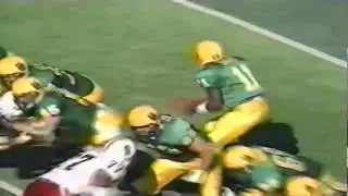Oregon RB Reuben Droughns 25 yard run vs. Stanford 9-26-1998