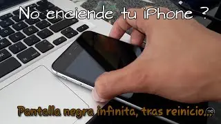 Mi iPhone se queda en la manzana o no enciende, después de J4ilbr3ak (Solución!)