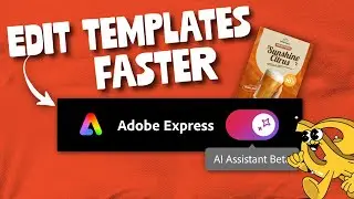 Edit Templates Faster with the New AI Assistant in Adobe Express (Limited Beta)