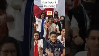 tiktok bareng boss Panin Bank cabang kupang dan all staf.. #gemufamire