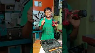 Cordless Drill Machine 12v Battery Repair Short Video....
