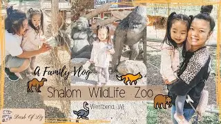 WE WENT TO A HIDDEN ZOO!! | Shalom Wildlife Zoo - WestBend, WI | Family Vlog | Dash Of Liz