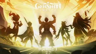 Genshin Impact Anime Opening 1 |  『 Haruka Tomatsu - Resolution 』Perilous Trail Arc 2.7