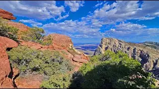 Rainbow Wall Summit via Pine Creek & Oak Creek Canyons, Rainbow Mountains, Nevada