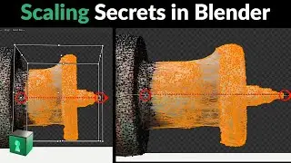 Blender Secrets -  Scaling Tips for Better 3D Modeling