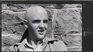 Damaged photo restoration from start to finish.
