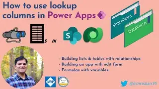 How To Use Lookup Columns In Power Apps