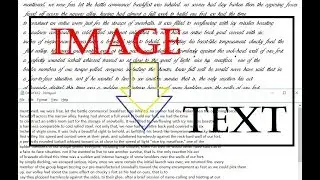 IMAGE TO TEXT CONVERSION & AUTO TYPER..image to notepad/jpg to text/pdf to text..etc..8767325106