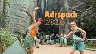material girls in adrspach rocks / czech diaries