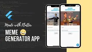 Build a Meme Generator App with Flutter  | Flutter Tutorial For Beginners