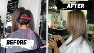 She Was In Need Of This Hair Color Transformation 🤎