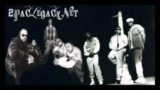 2Pac - Studio Sessions With Live Squad Performing Strugglin (Rare)