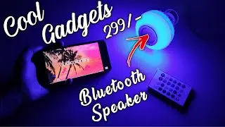 Led Music Bulb with Bluetooth Speaker! Tech Unboxing & Full Review! Best Gadgets