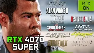 RTX 4070 Super vs Ray Tracing at 1440P | 12 Games Tested at Max RT | Frame Gen On & Off | Benchmark