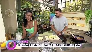 Bunătățile Majdei: Tartă cu mere și înghețată