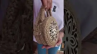 сумка 👛 из трикотажной пряжи 🧶