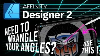 Free Protractor Asset for Affinity Designer v2 iPad